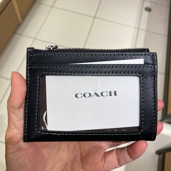 Coach Mini Skinny Id Case With Star Print CW876 - Picture 8 of 15